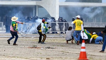 Pesquisa mostra como os brasileiros enxergam os atos ocorridos em 8/1
 (Marcelo Camargo/Agência Brasil)